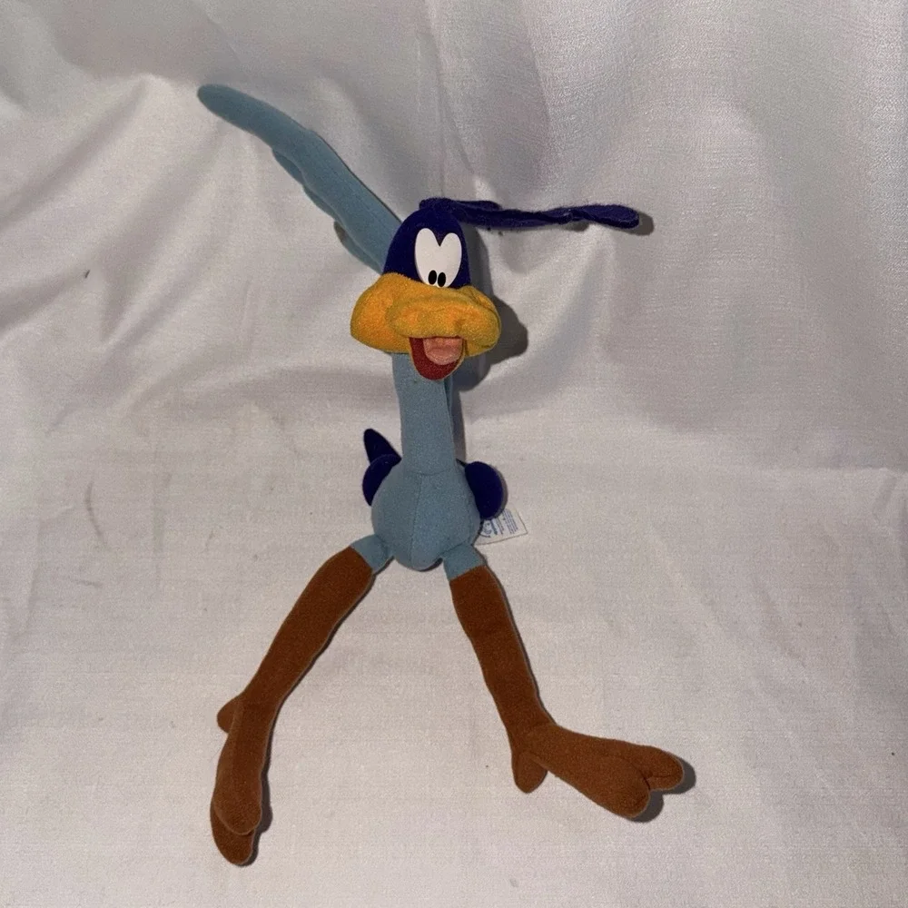 1994 Road Runner Plush Stuffed Toy Vintage Applause Looney Tunes Coyote